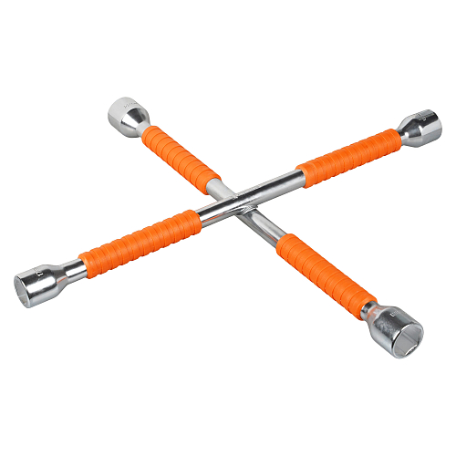 Ключ баллонный крестовой 400мм PRO с пластиковыми рукоятками (17х19х21х22)