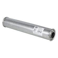Глушитель универсальный (круглый) D=101 с перфорированным диффузором L=550, d=50 (алюминизированная сталь)