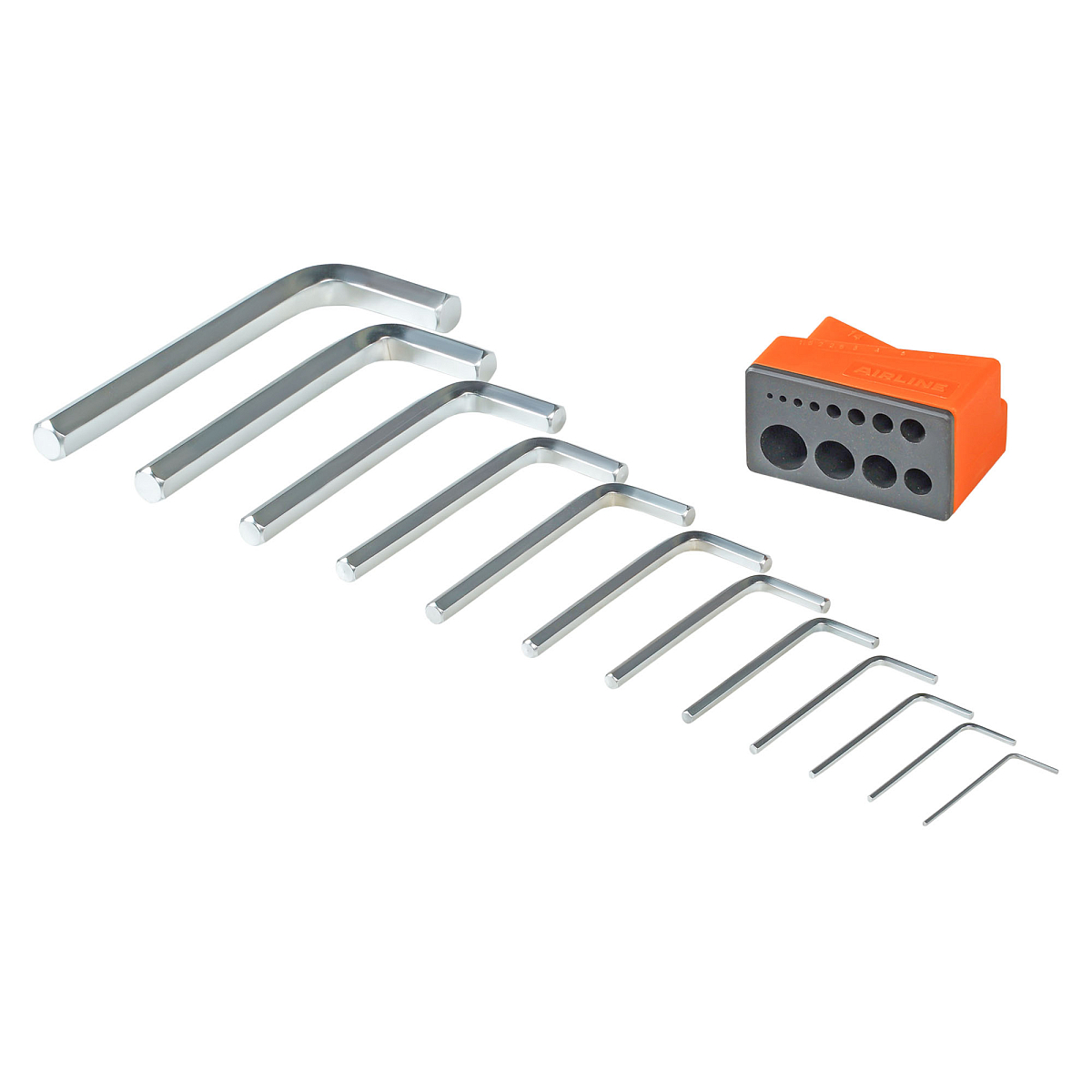 Набор ключей шестигранных коротких 12пр. (1.5-14мм) пласт.подвес