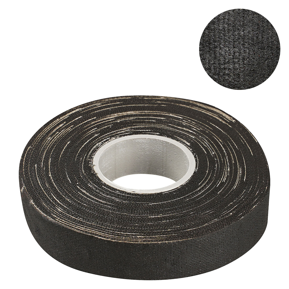 Изолента ХБ на тканевой основе, 200 г., прорезиненная, (19мм*0,4мм*16м), черная