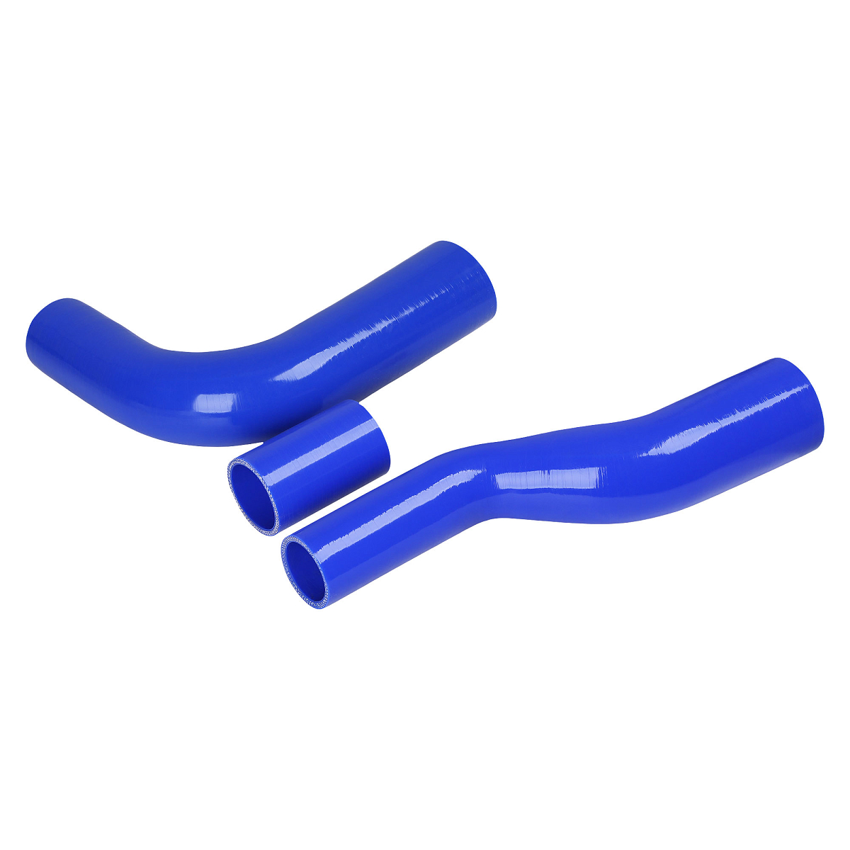 Патрубки охл. для а/м КАМАЗ 65115 Евро 3 (cиликон, кмпл., 3 шт.)