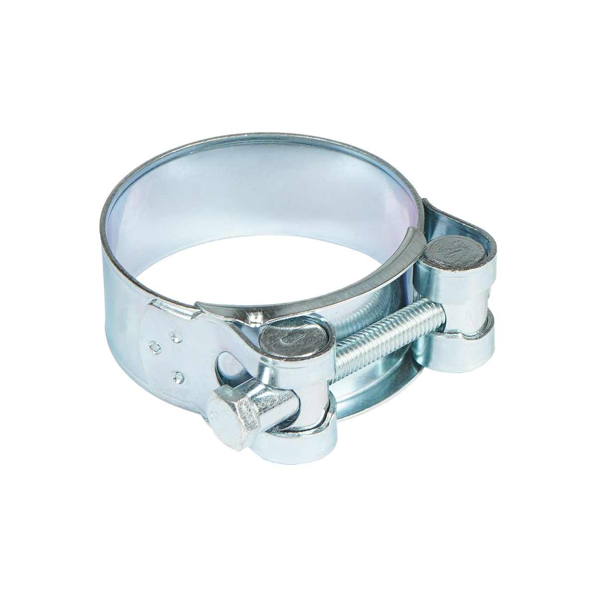 Хомут силовой 48-51/22мм, шарнирный, W1(оцинк.)