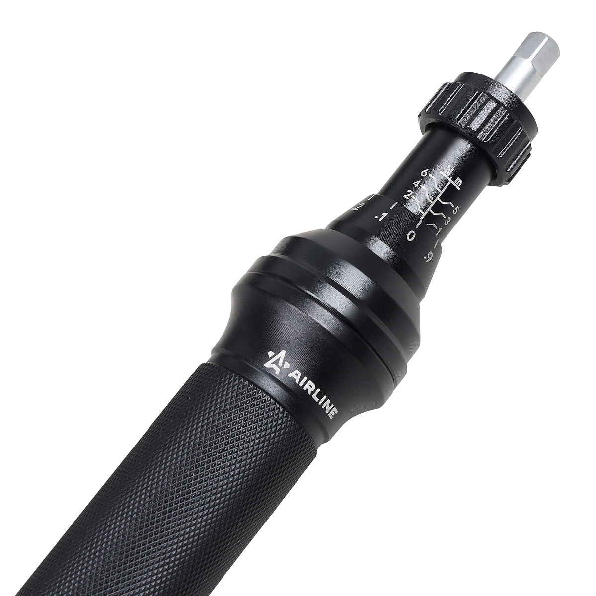 Отвертка динамометрическая 1/4" 1-6Нм, с битами 23 пр. (PH, HEX, TORX), кейс