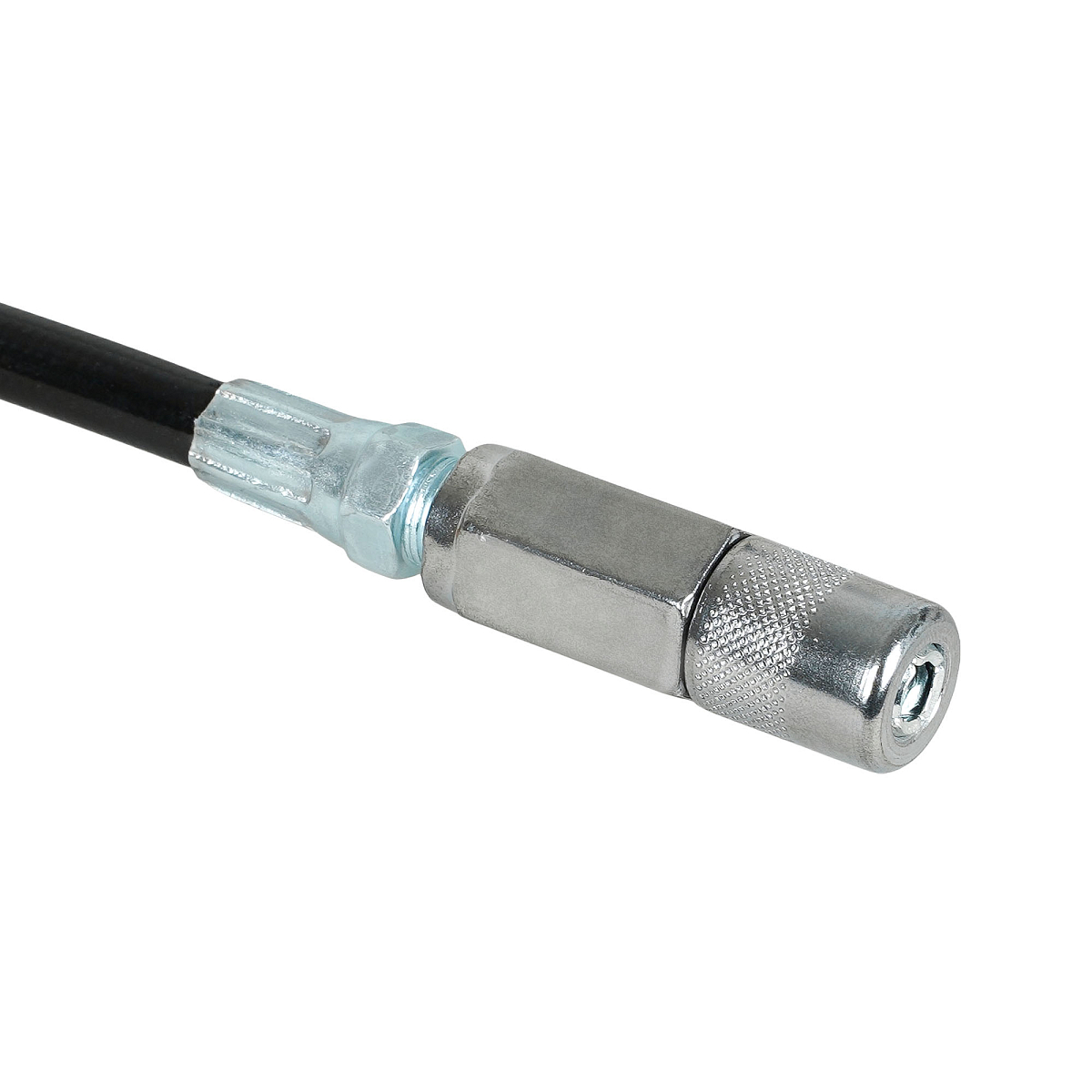 Шланг для плунжерного шприца 300мм нейлоновый, с наконечником-насадкой