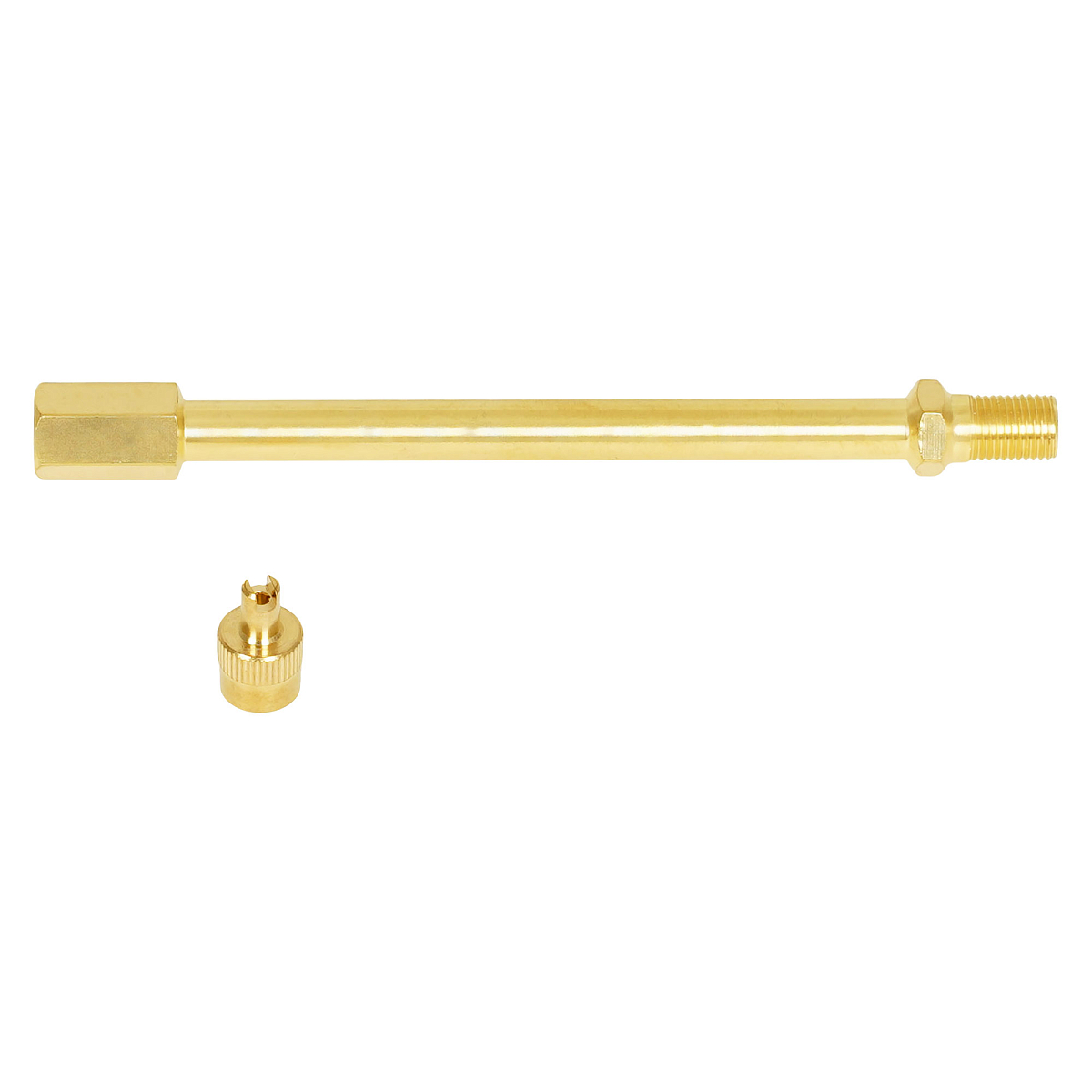 Удлинитель вентиля, 100 мм, латунь