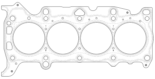 Прокладка ГБЦ для а/м Mazda CX-5 (11-)/6 (GJ/GL) (13-) 2.5i [PY]