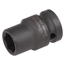 Головка ударная торцевая 1/2"DR шестигранная 13мм, L=38мм
