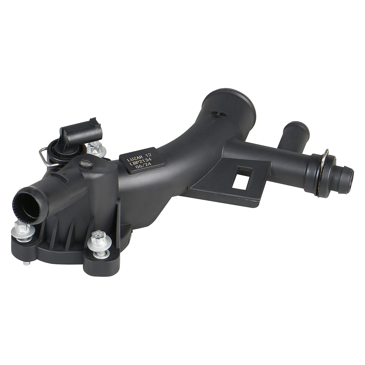 Фланец системы охлаждения для автомобилей Opel Astra J (10-)/Mokka (13-)/Zafira C (11-)/Meriva B (10-) 1.4T (пластиковый)