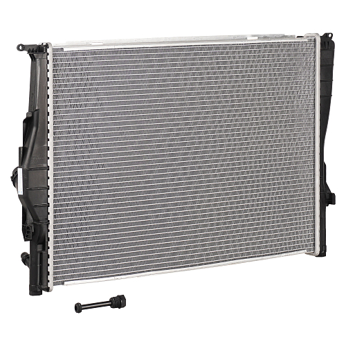 Радиатор охлаждения для автомобилей BMW 3 (E90/E91) (05-) G (с доп. патрубком 16мм)