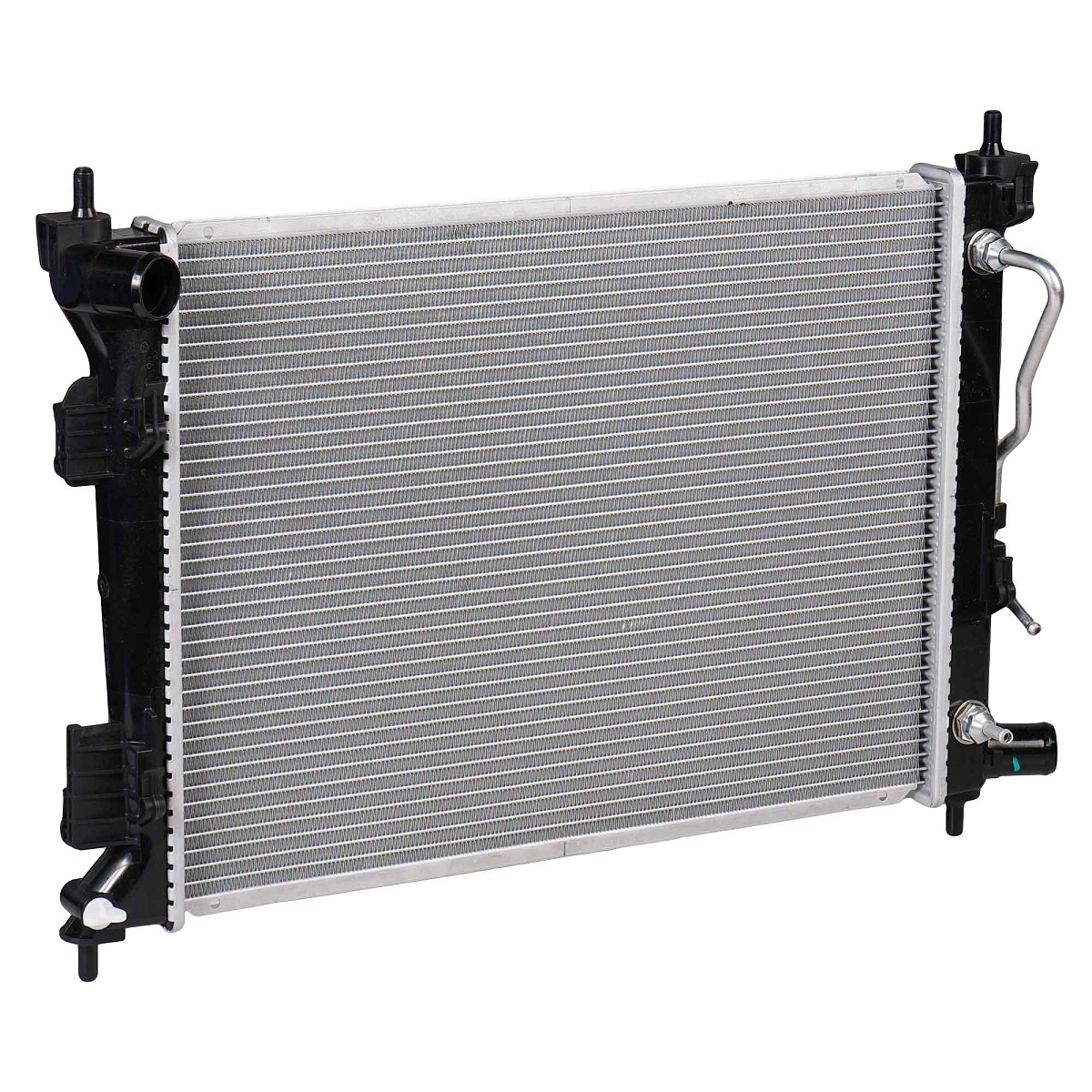 Радиатор охлаждения для автомобилей Solaris (10-)/Rio (10-) AT (паяный)