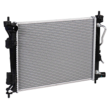 Радиатор охлаждения для автомобилей Solaris (10-)/Rio (10-) AT (паяный)