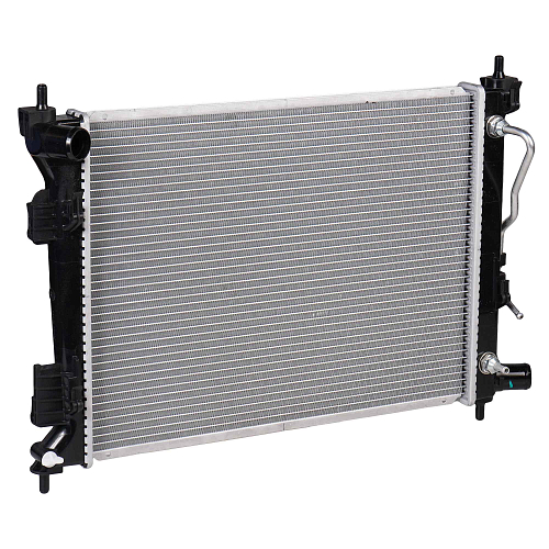 Радиатор охлаждения для автомобилей Solaris (10-)/Rio (10-) AT (паяный)