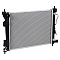 Радиатор охлаждения для автомобилей Solaris (10-)/Rio (10-) AT (паяный)