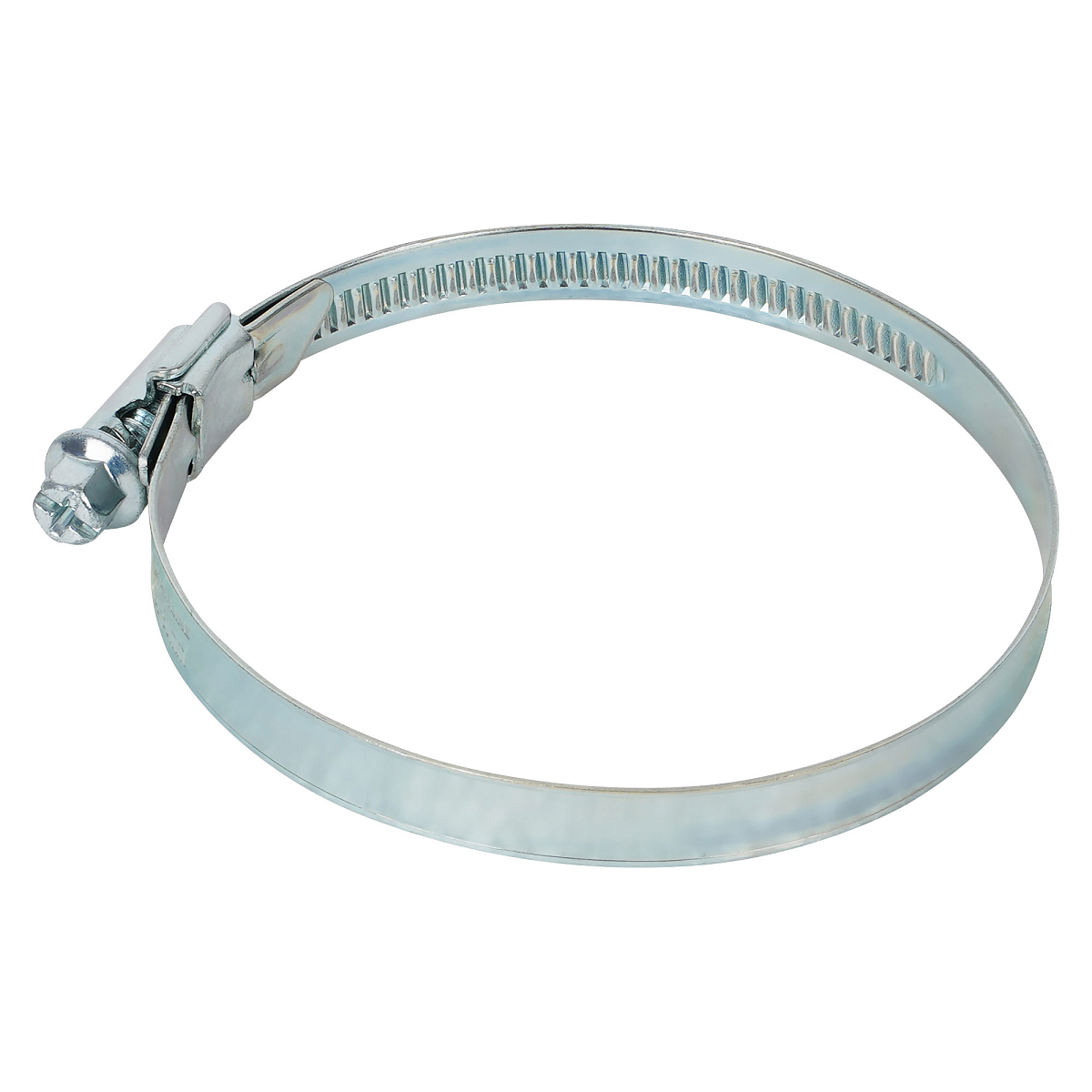 Хомут 60-80/9мм, червячный, усиленный, W1(оцинк), 1 шт.