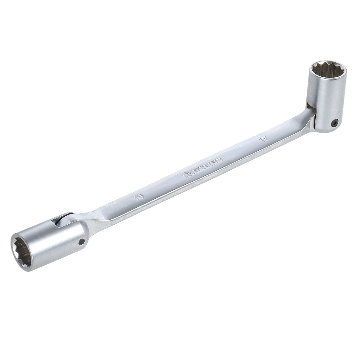 Ключ шарнирный 16х17мм PRO, пласт.подве