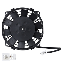 Электровентилятор охлаждения универсальный; диаметр крыльчатки 184 мм. 24V (аналог Spal VA22-BP11/C-50A)