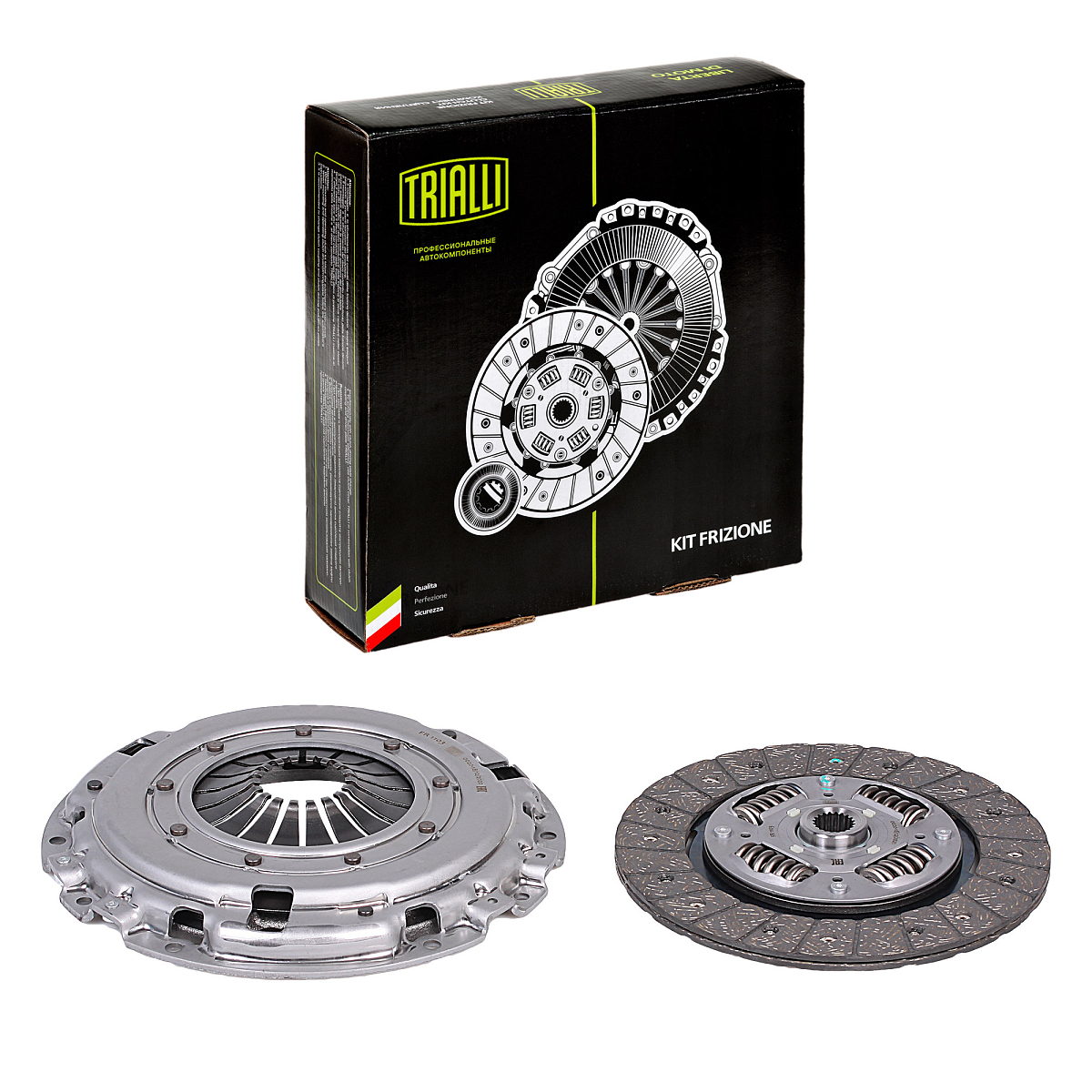 Комплект сцепления для автомобилей Mitsubishi Lancer X (07-) 1.8i, 2.0i / Outlander II (06-) 2.0i, 2.4i / Outlander III (12-) 2.0i без муфты