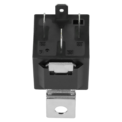 Реле защиты стартера 12V 40A 4 контакта (с кронштейном, с резистором)