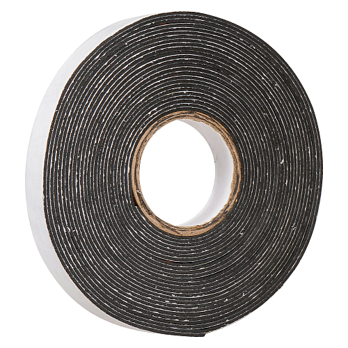 Лента двусторонняя клейкая (скотч), 12мм*5м, EVA вспененная основа, черная