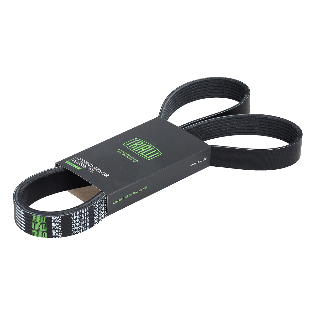 Ремень приводной для автомобилей Toyota Hilux (05-)/(15-)/Fortuner (05-)/(15-) 2.5d/3.0d [KD] AC+(7PK1516)