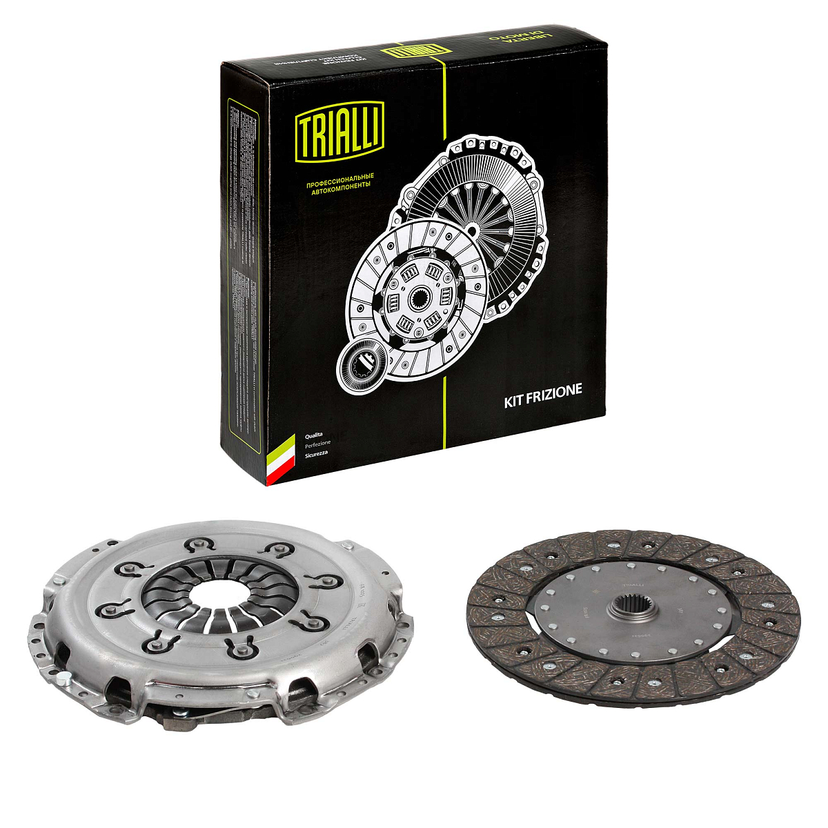 Комплект сцепления для автомобилей Ford Focus II (08-) / III (13-) 2.0i / Galaxy II (06-) 2.0i / Volvo C30 (06-) / S40 (04-) / V50 (04-) 1.8i, 2.0i без муфты