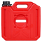 Канистра экспедиционная 5л, пластиковая, красная