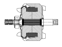 Ротор генератора для автомобилей SsangYong Kyron (05-)/Rexton (06-)/Actyon (05-) 2.0Xdi/2.7Xdi