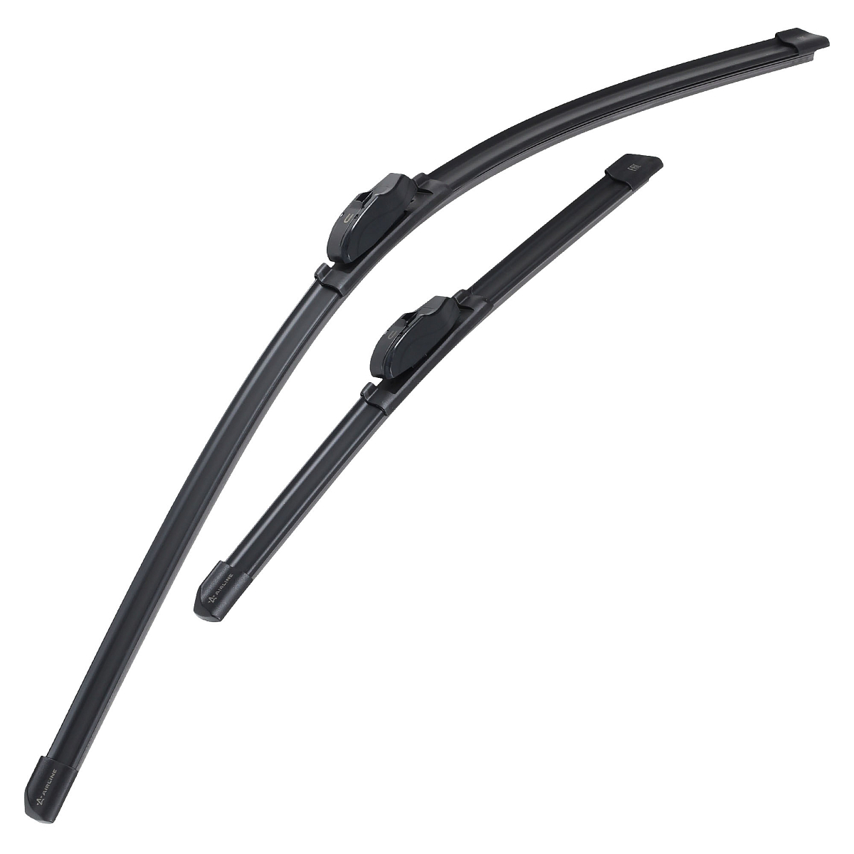 Щетки стеклоочистителя комплект 650/350мм (26"/14") бескаркасные с креплением "Крючок 9x3, 9x4 мм", 2 штуки МП-серия