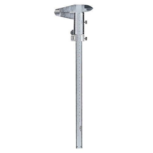 Штангенциркуль нониусный 300мм, шаг 0.02мм, стальной, кейс