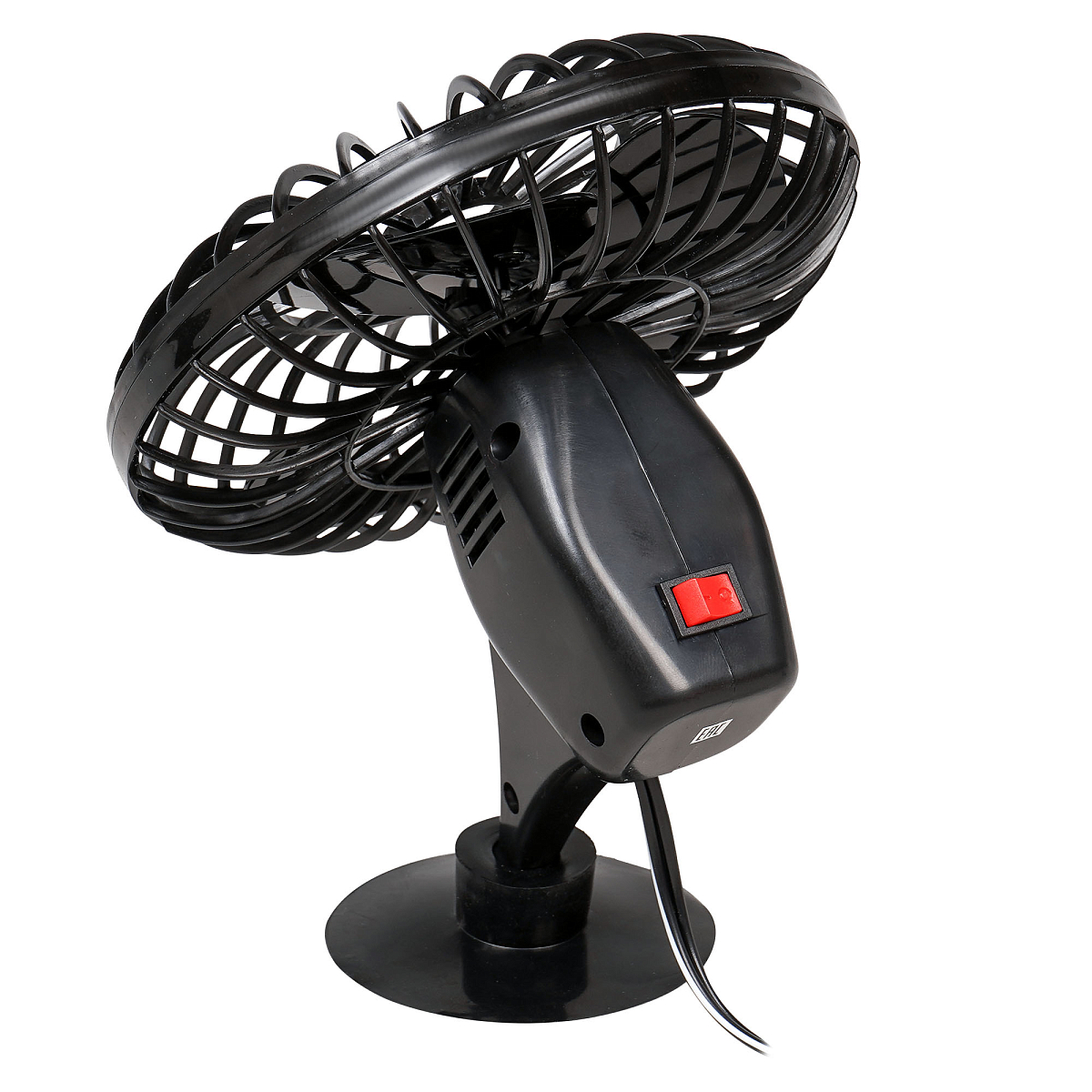 Вентилятор в салон 12,5см 12В, присоска