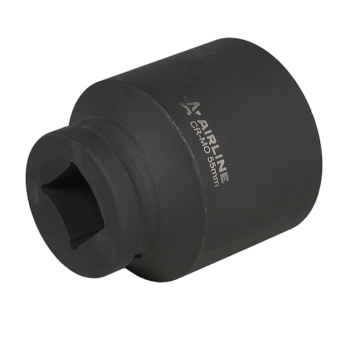 Головка ударная торцевая 1"DR шестигранная 55мм, L=90мм