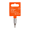 Головка 1/4"DR со вставкой TORX с отверстием TX8, L=37мм