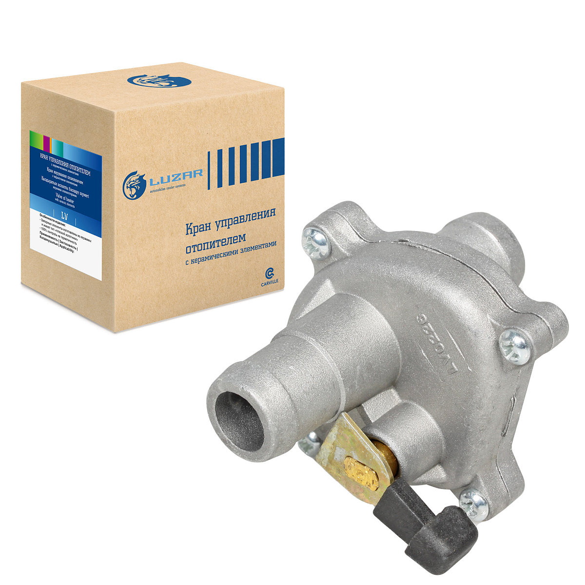 Кран отопителя для автомобилей АЗЛК 2141 Москвич