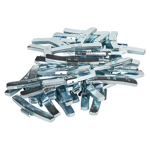 Груз балансировочный стальной для стальных дисков 55 гр, 50 шт