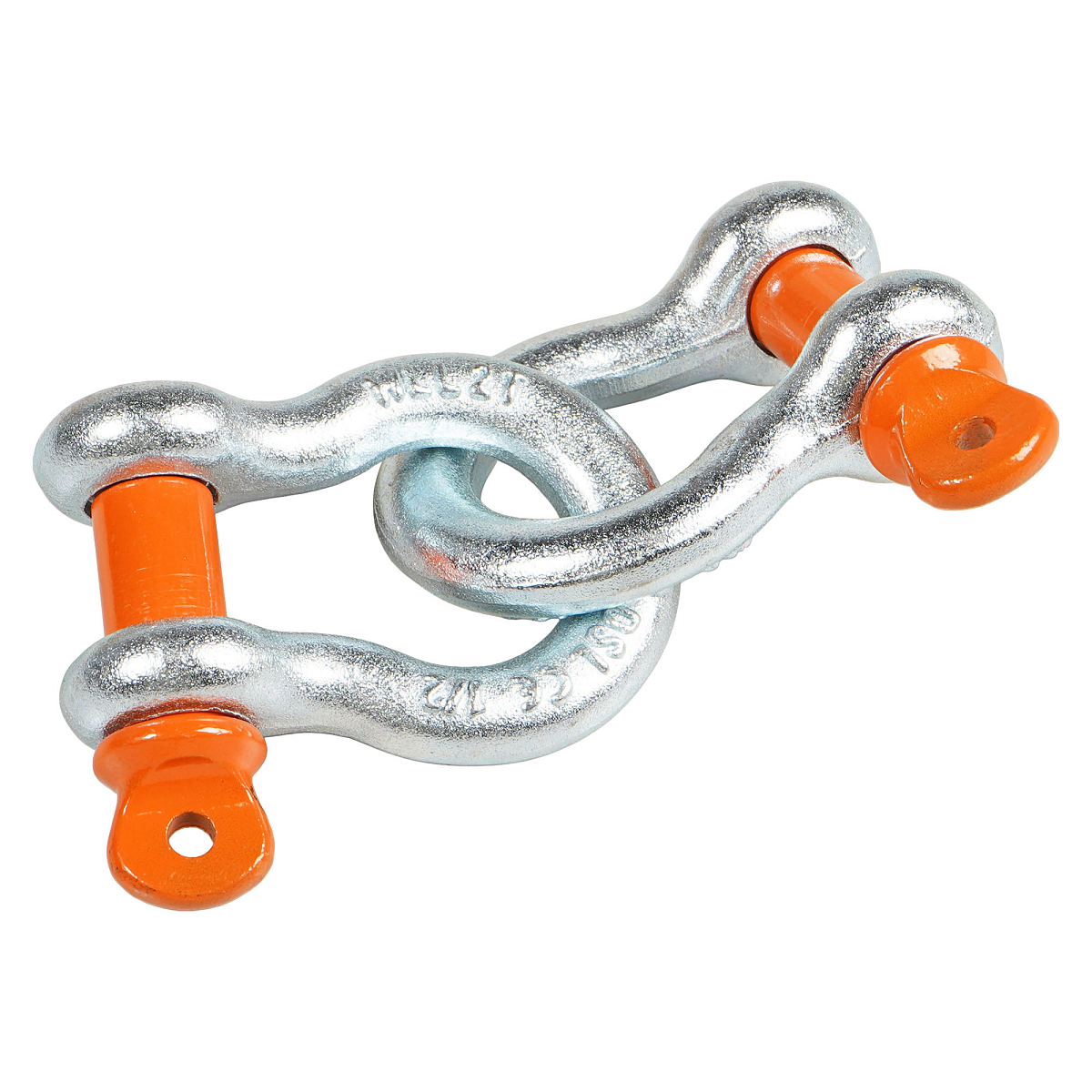 Шаклы буксировочные металлические 2 т / 8 т с сумкой, набор 2 шт. МП-серия