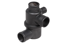 Термостат для автомобилей Лада 2123 Chevrolet Niva (02-) (80°С) (4 патрубка, нового образца) (с корпусом)