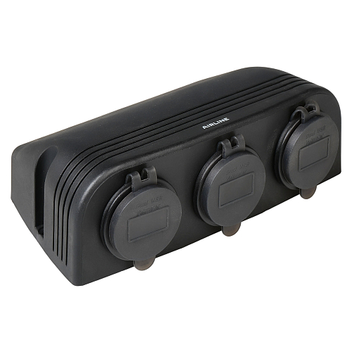 Корпус монтажный для 3 встраиваемых приборов