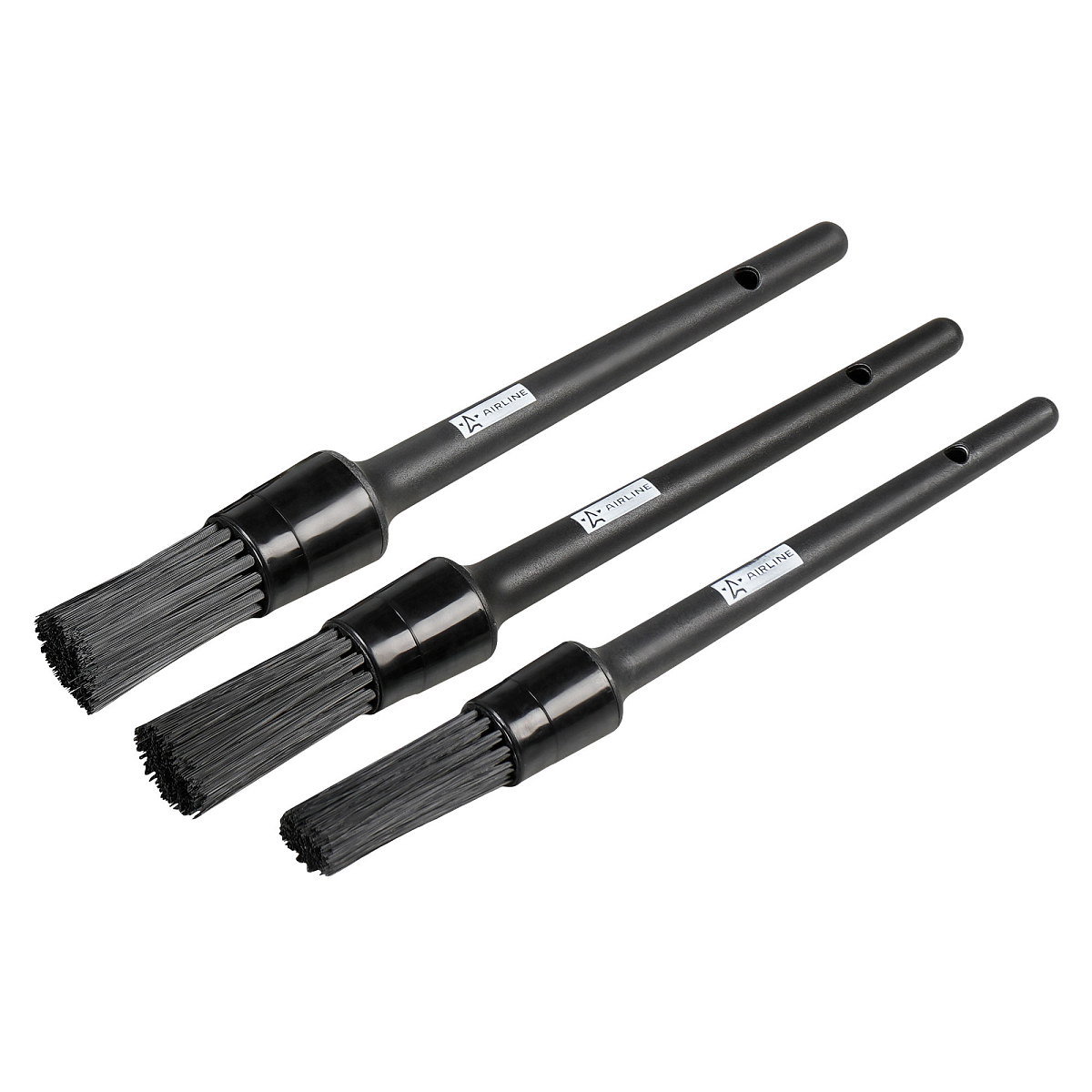 Кисти для детейлинга набор 3пр.(23/22.5/20.5см)