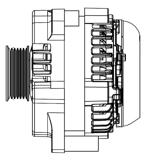 Генератор универсальный для автомобилей Toyota с дв. 2JZ/1JZ (CR Drift edition) 250А