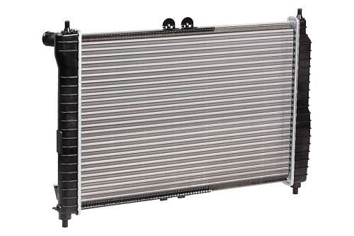 Радиатор охлаждения для автомобилей Aveo (05-) MT A/C+ (сборный)