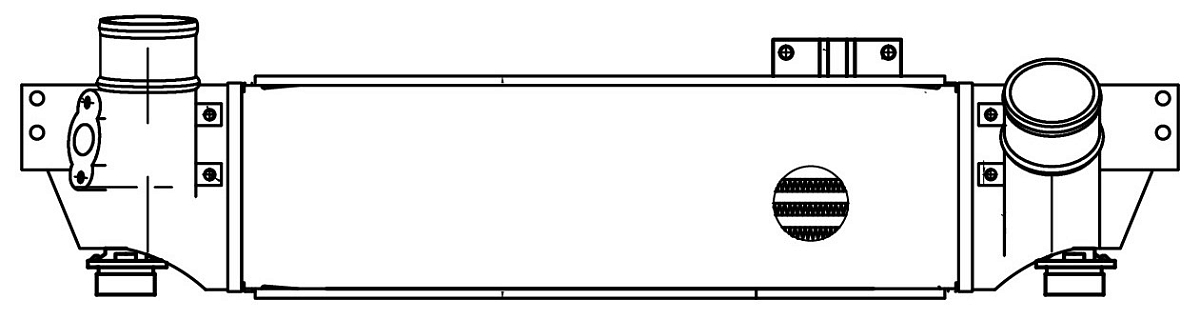 ОНВ (радиатор интеркулера) для автомобилей Sorento (02-)/Sorento (06-) 2.5CRDi