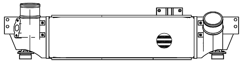 ОНВ (радиатор интеркулера) для автомобилей Sorento (02-)/Sorento (06-) 2.5CRDi