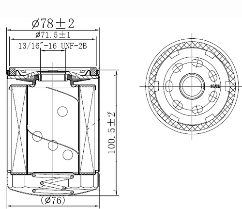 Фильтр масляный для автомобилей Chevrolet Captiva (06-)/Opel Antara (06-) 3.2i