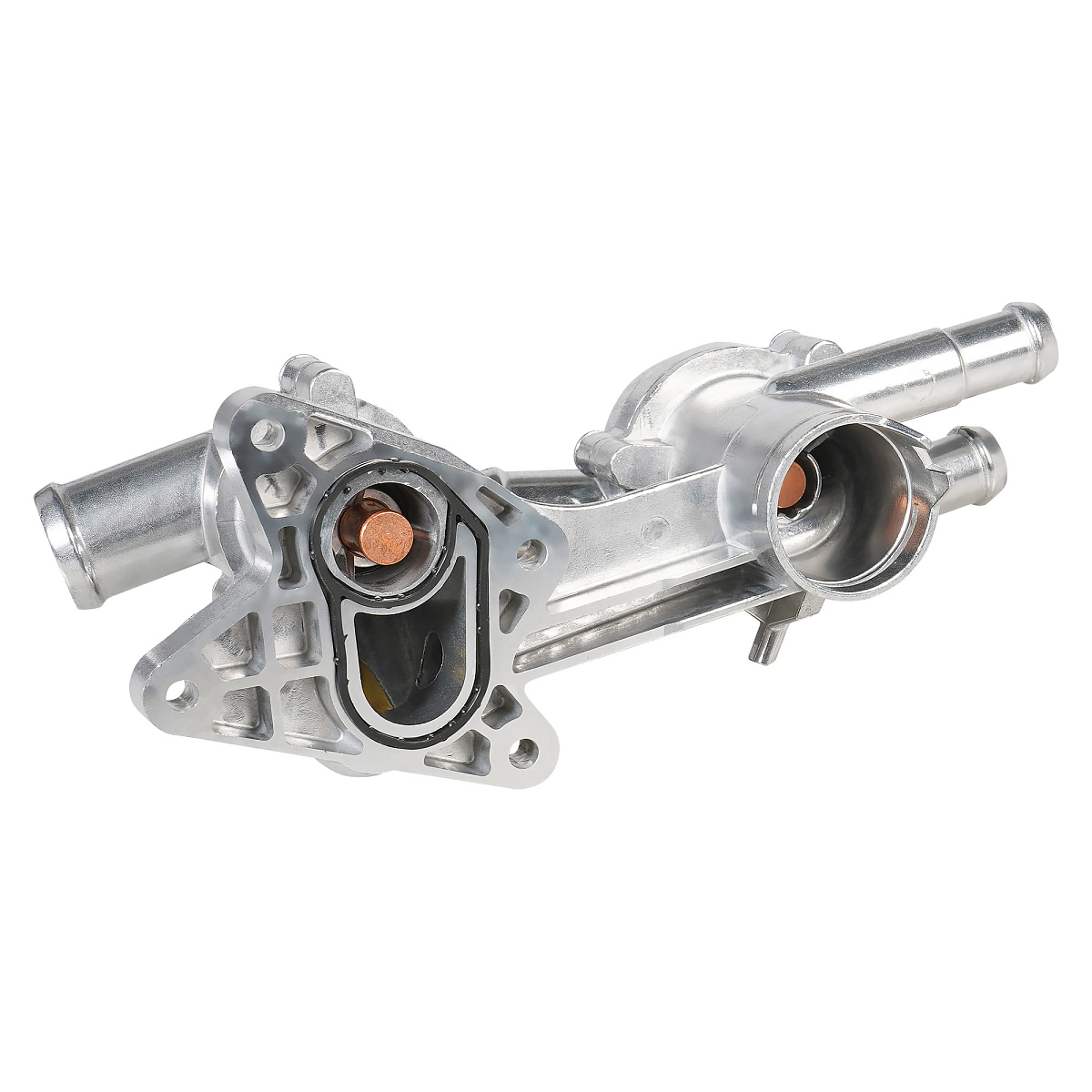 Термостат для автомобилей VW Golf VI (08-)/Tiguan (08-) 1.4T [CAXA] (105/83°С) (c алюминиевым корпусом)