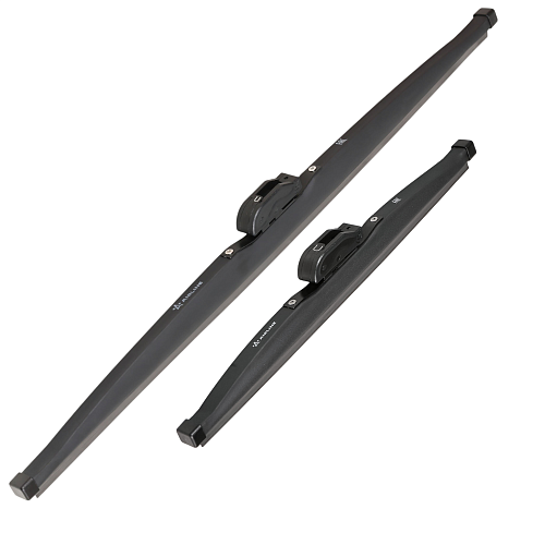 Щетки стеклоочистителя комплект 650/350мм (26"/14") зимние с креплением "Крючок 9x3, 9x4 мм", 2 штуки