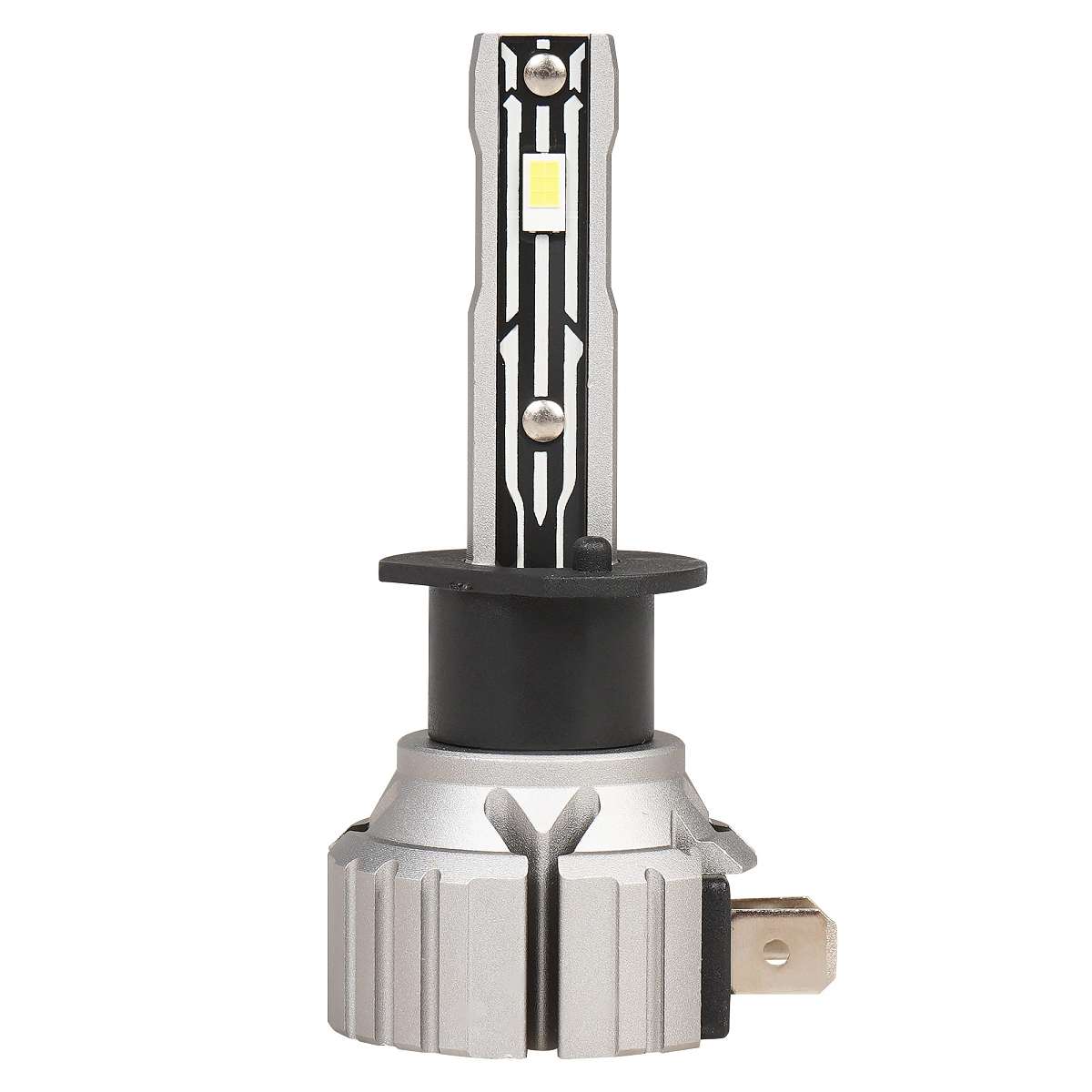Лампa светодиодная H1 STANDARD, 17Вт, 4000Лм (2000Лм x 2), 6000К (Белый), 12В, комплект 2 шт. МП-серия