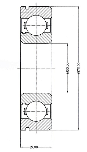 Подшипник первичного вала КПП для автомобиля Лада 2101