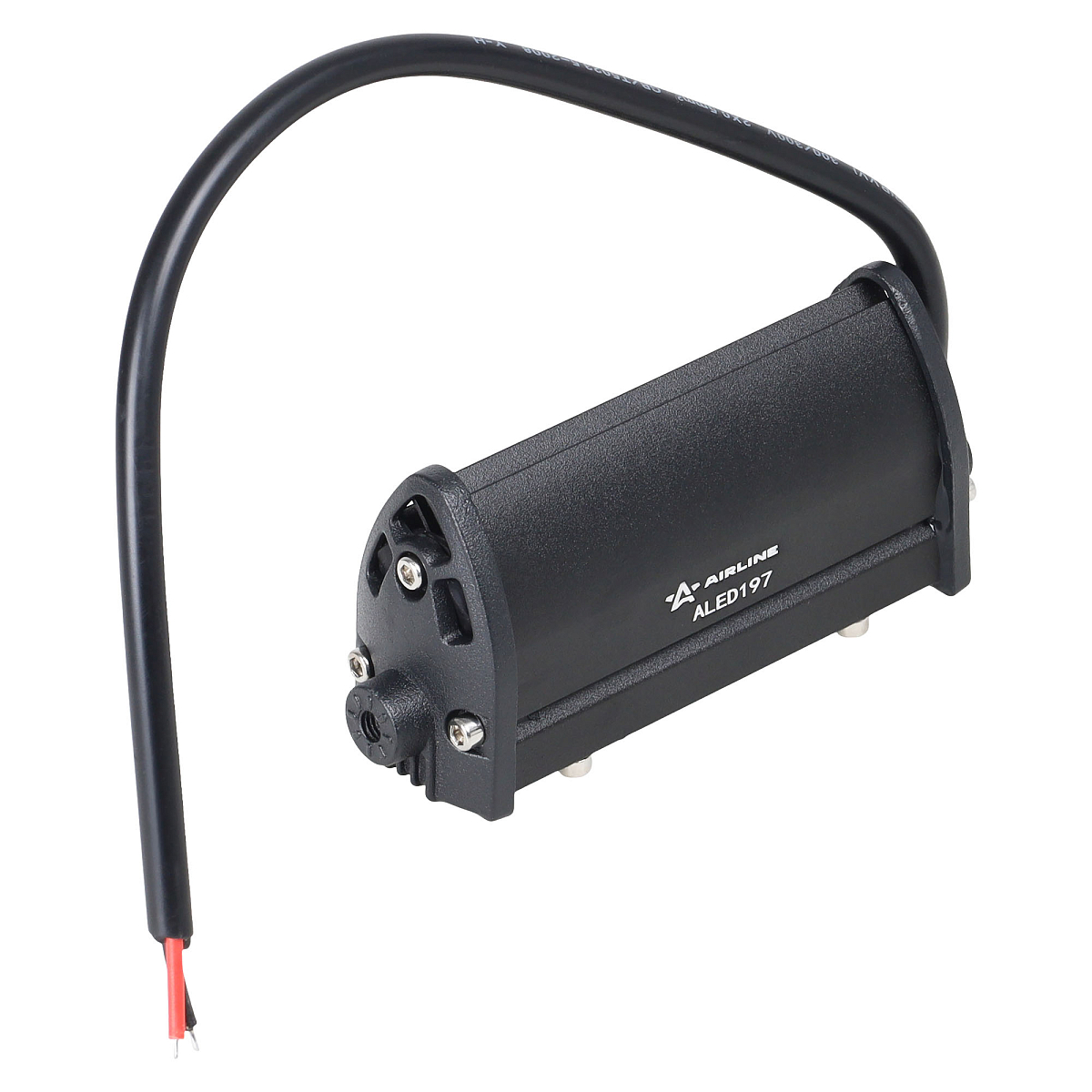 Фара (балка) светодиодная однорядная, 1COB (12LED), дальний свет, 6Вт, 108x30x47мм, 12/24В МП-серия