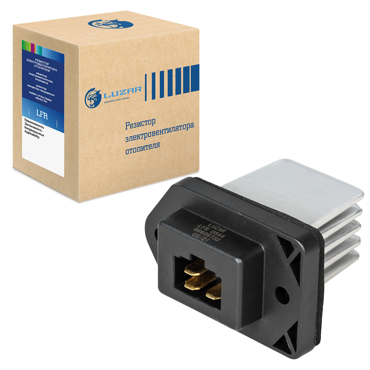 Резистор электровентилятора отопителя для автомобилей Chevrolet Captiva (06-)/Opel Antara (06-) (auto A/C)