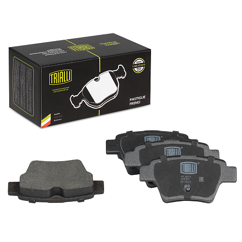 Колодки тормозные дисковые задние для автомобилей Citroen C4 (04-) / Peugeot 207 (06-) / 307 (00-)